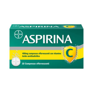 ASPIRINA C 10CPR EFF 400+240MG