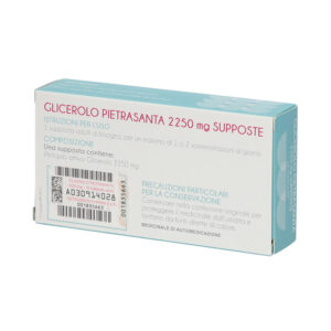 GLICEROLO SOFAR AD 18SUPP 2250MG