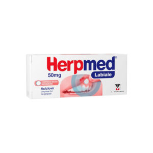 HERPMED LABIALE 2CPR BUCC 50MG