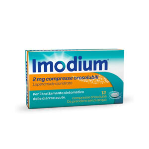 IMODIUM 12CPR OROSOL 2MG