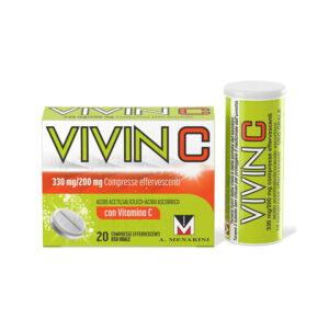 VIVIN C 20CPR EFF 330MG+200MG